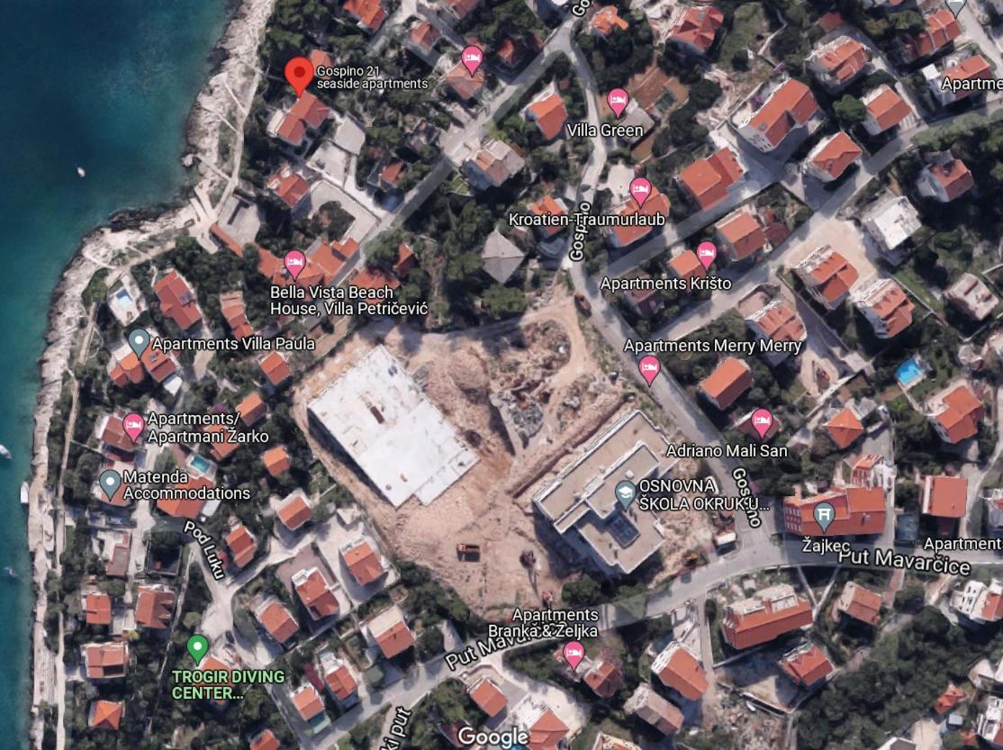 Seaside Apartments Trogir Kültér fotó